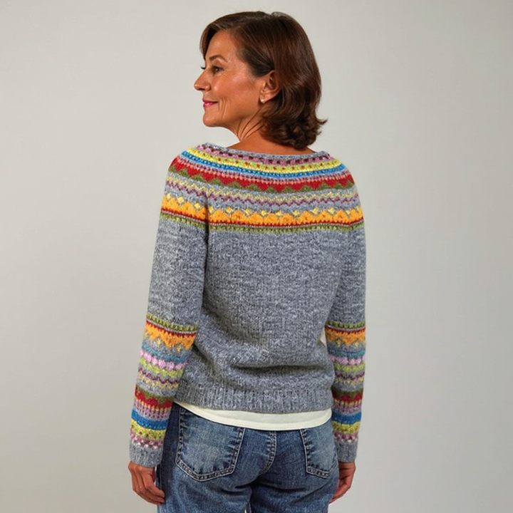 Joanna | Vintage Icelandic Knit Sweater