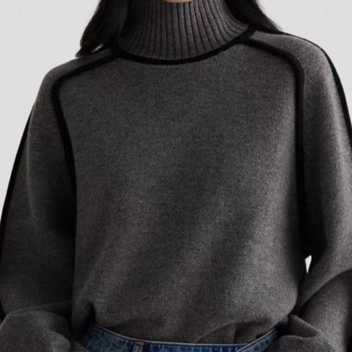 Martha | Contrast Jumper