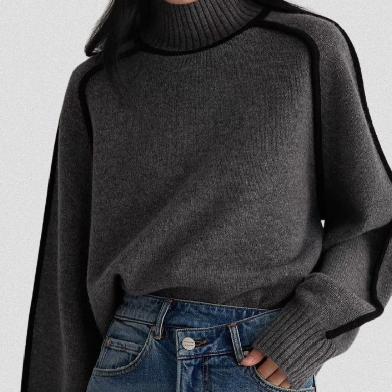 Martha | Contrast Jumper