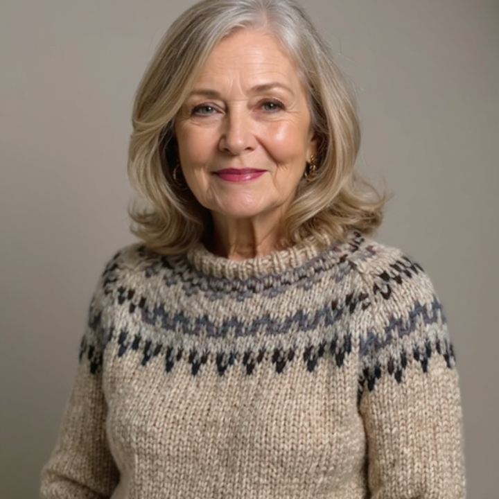 Karen | Vintage Icelandic Knit Sweater