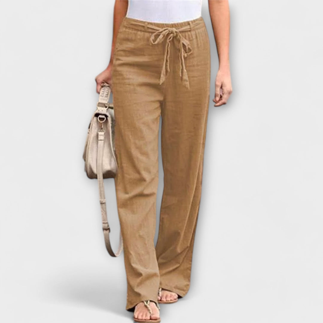 Loreen – Light Linen Trousers