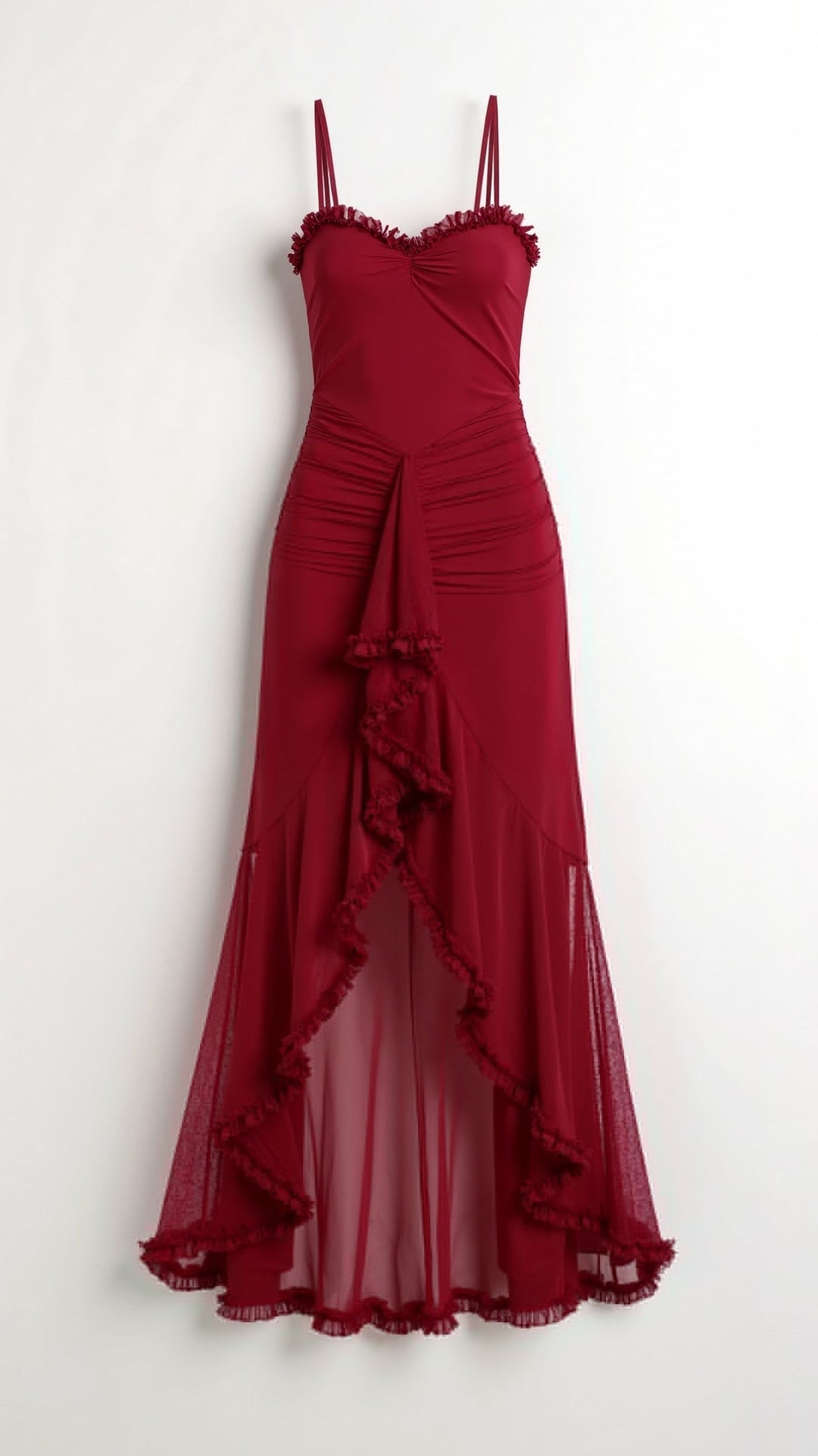 Edith Elegant Sweetheart Maxi Dress
