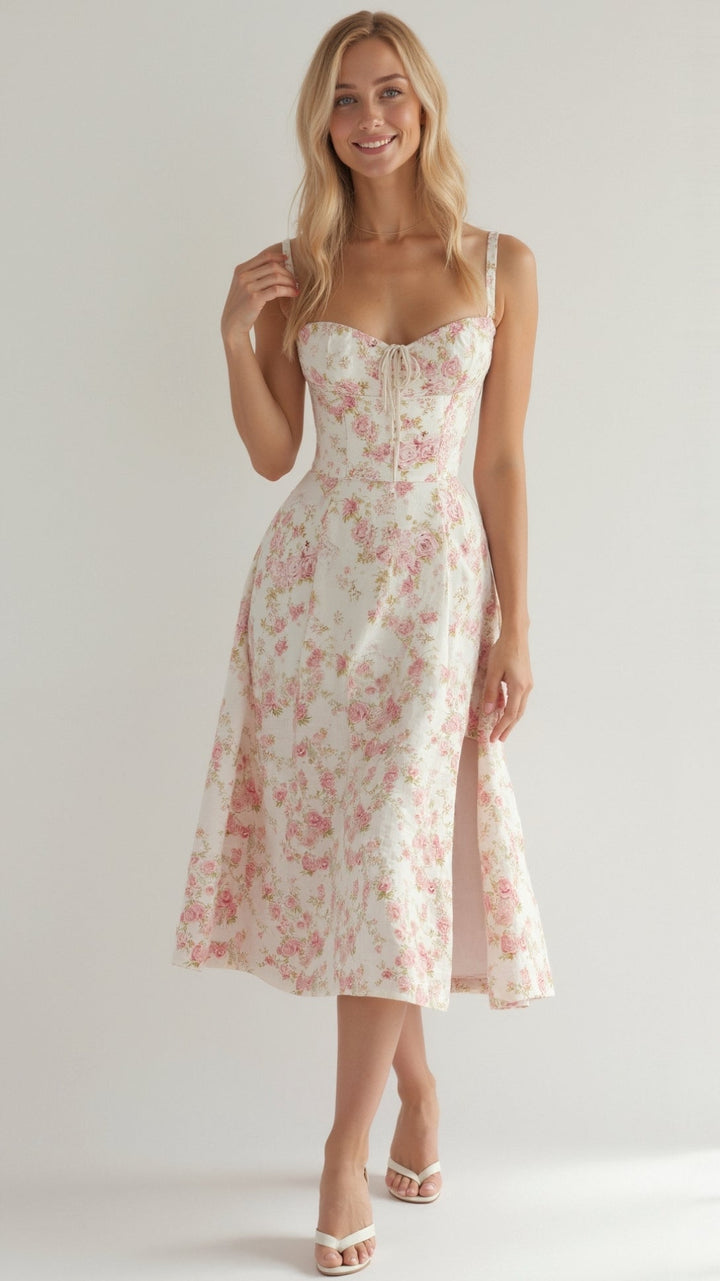 Alice Floral Midi Dress