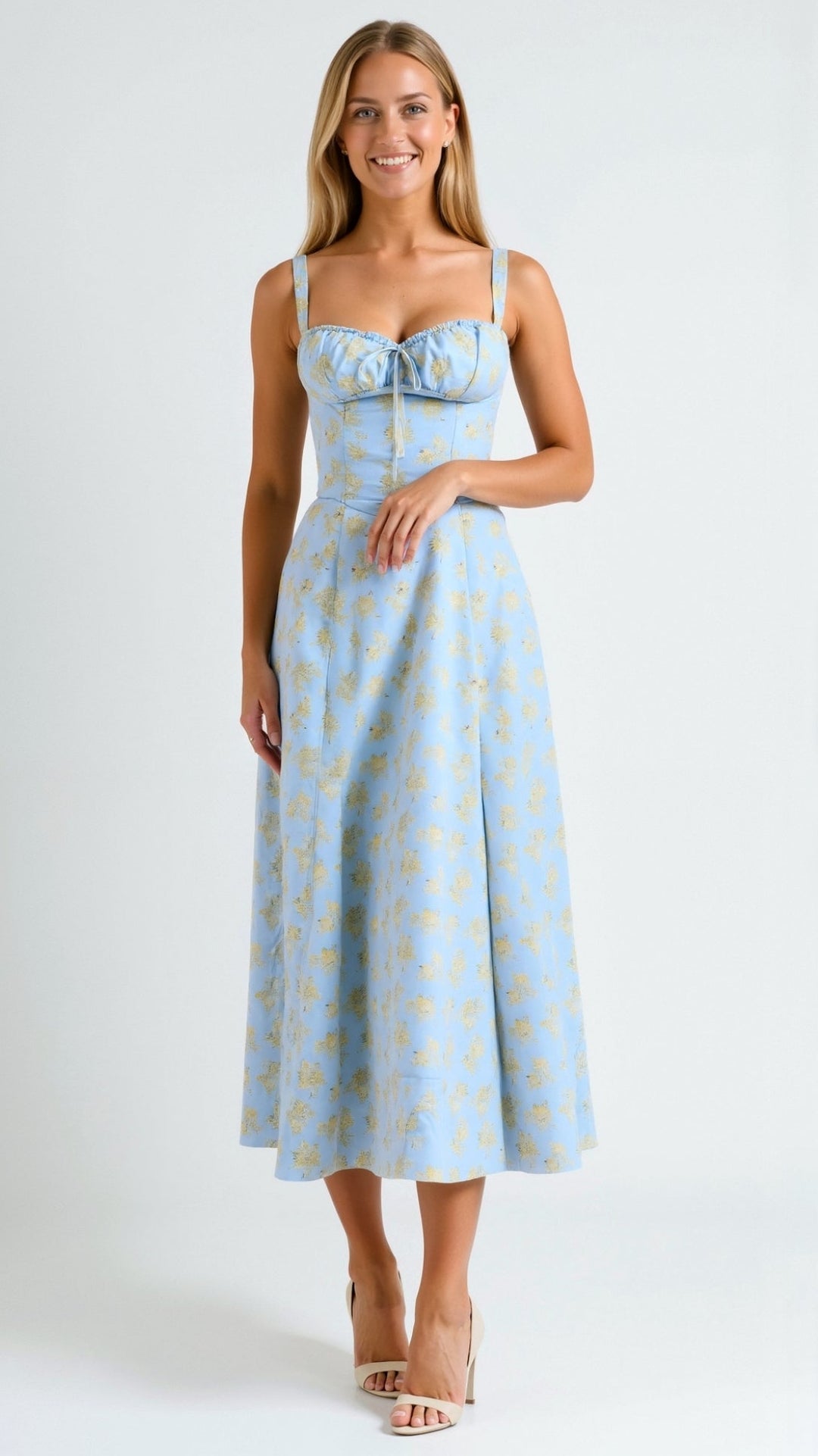 Matilda Floral Midi Sundress