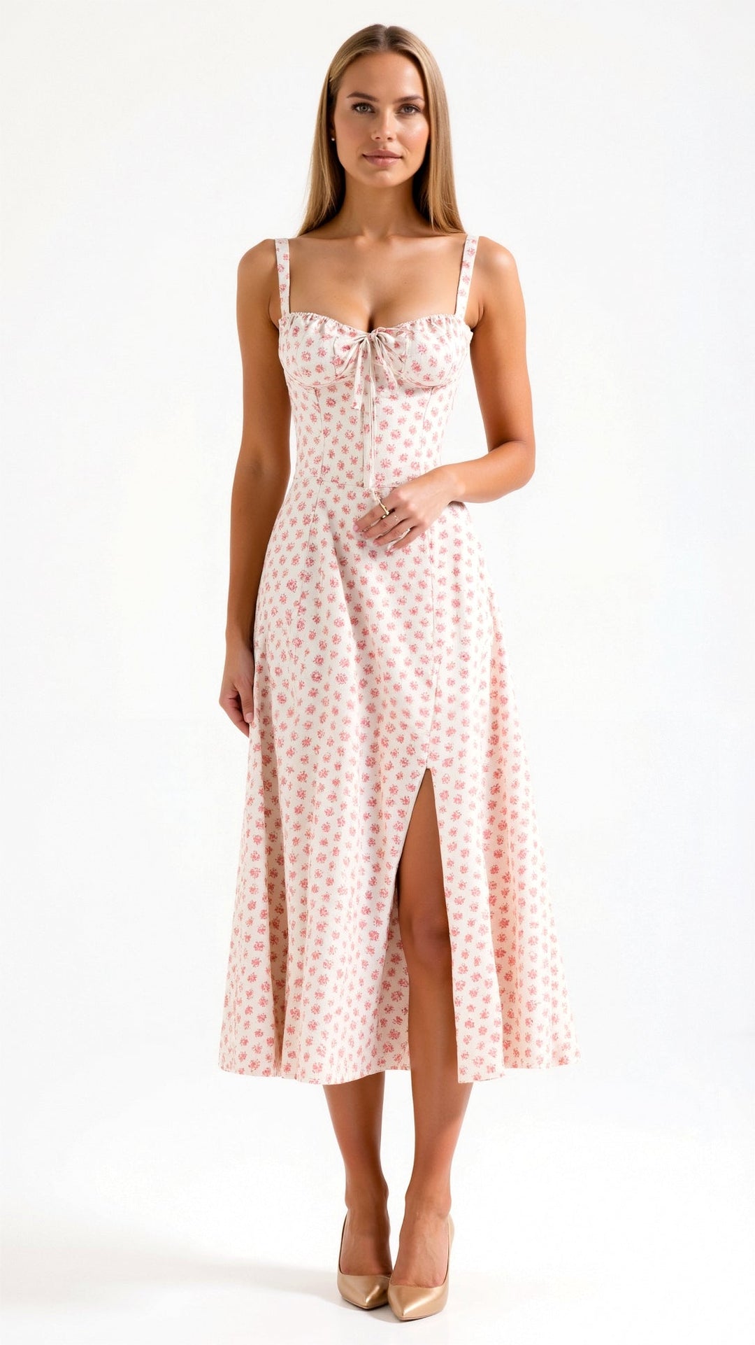 Matilda Floral Midi Sundress