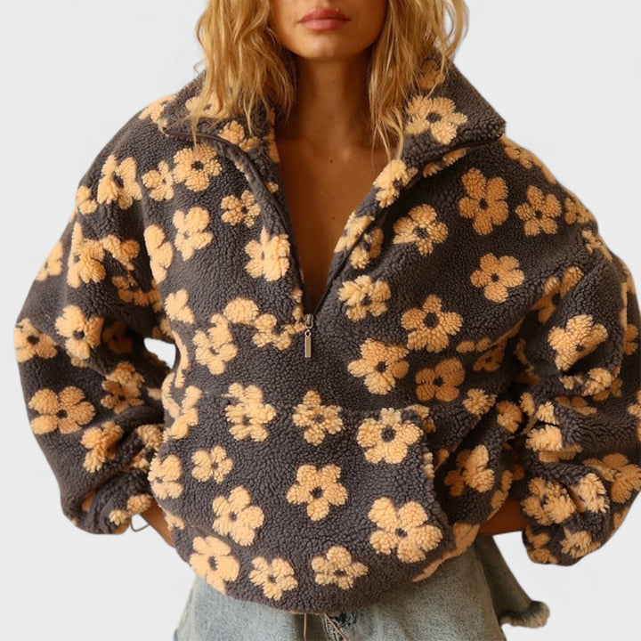 Daisy | Bloom fleece pullover