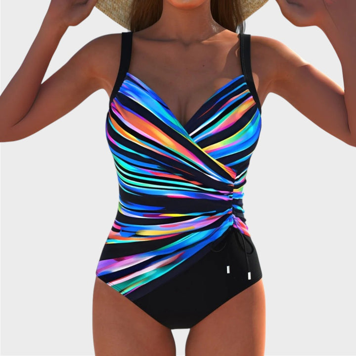 Amryth | Luxurious Swimsuit with Colourful Print