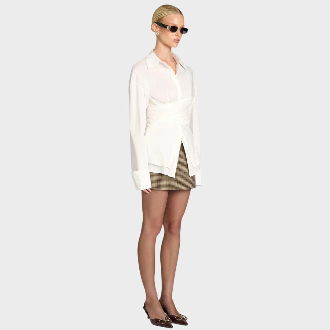 Freya | Tailored Wrap Shirt
