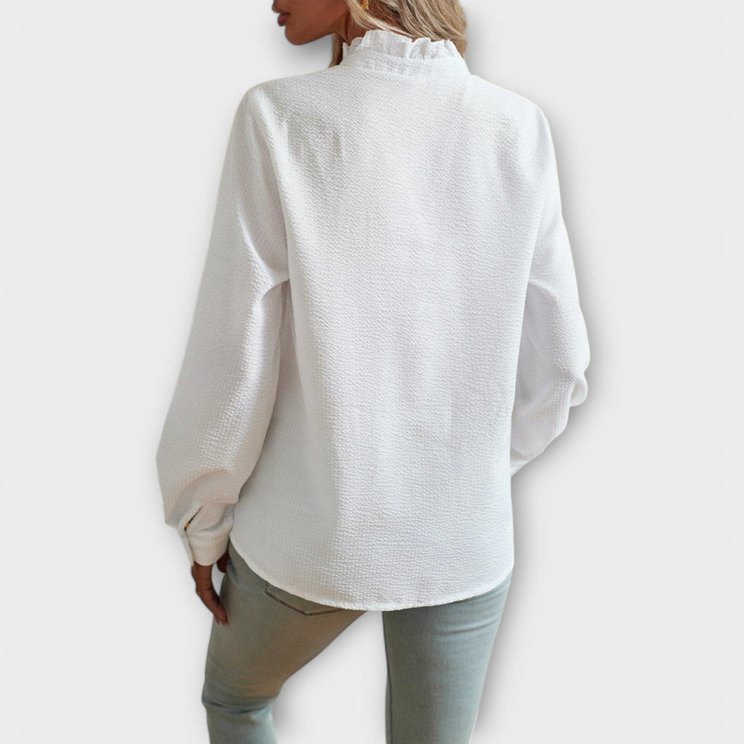 Lily - Elegant Long Sleeve Blouse
