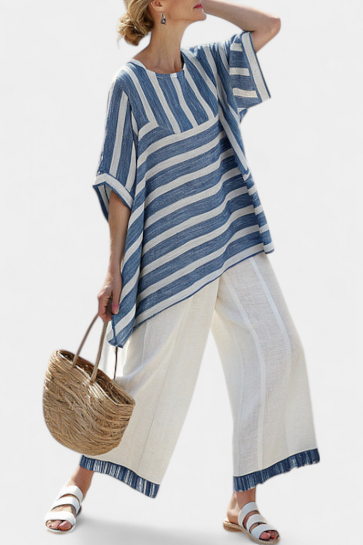 Constança - Mediterranean Style Linen Set