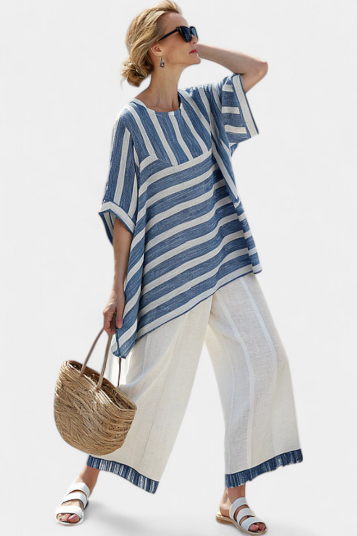 Constança - Mediterranean Style Linen Set