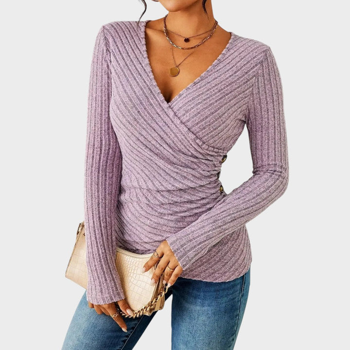Livia | Long Sleeve Tummy Control Top