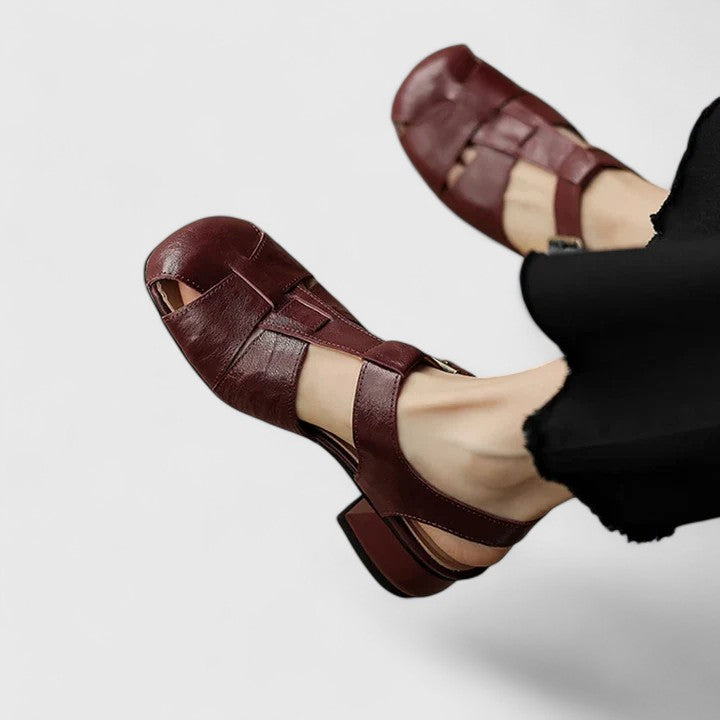 Madilyn | Elegant Leather Sandal