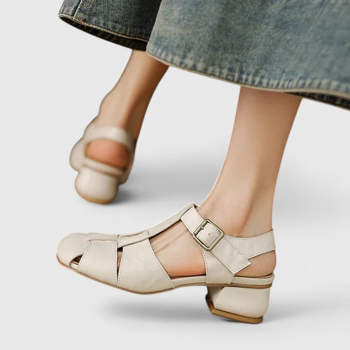 Madilyn | Elegant Leather Sandal