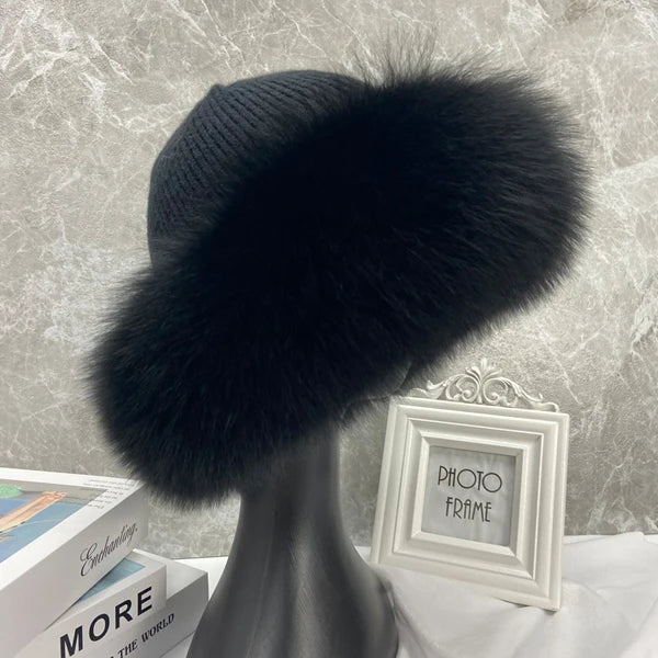 Celeste | Luxurious Fox Fur Hat