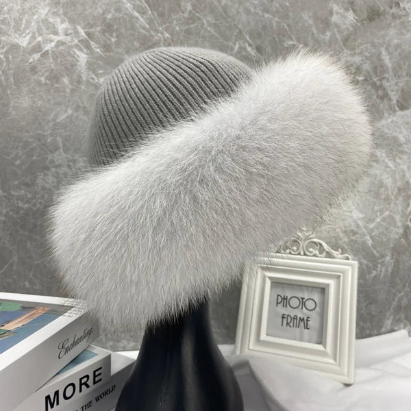 Celeste | Luxurious Fox Fur Hat