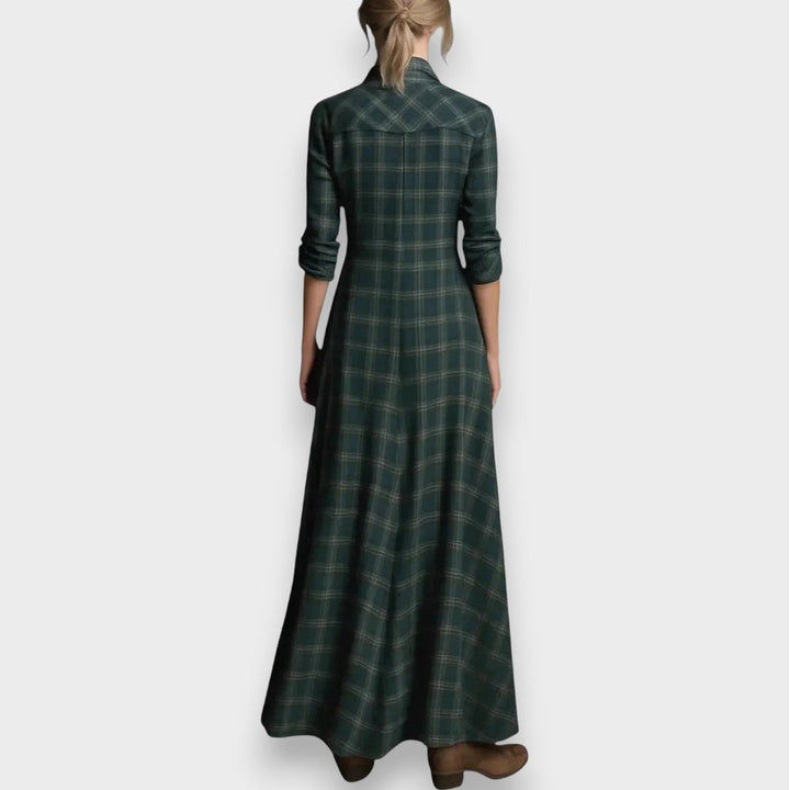 Sarah | Casual Check Dress