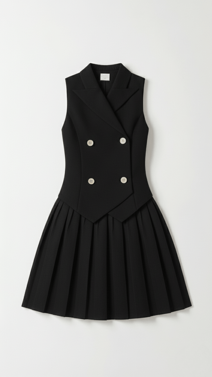 Anne Elegant Blazer Mini Dress