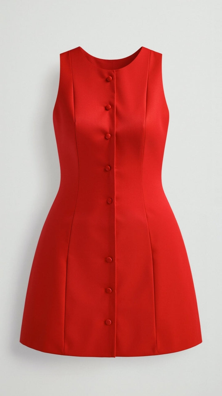 Catherine Fitted Sleeveless Summer Dress
