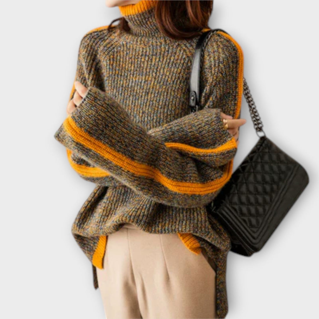 Breseis - Vintage Roll Neck Jumper