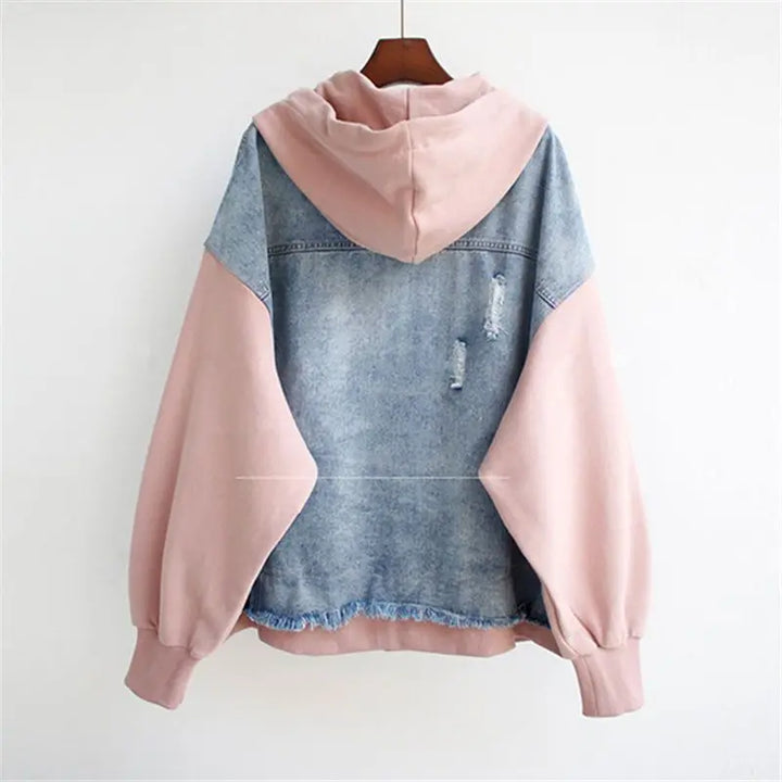 Flurina | Denim Jacket with Hood