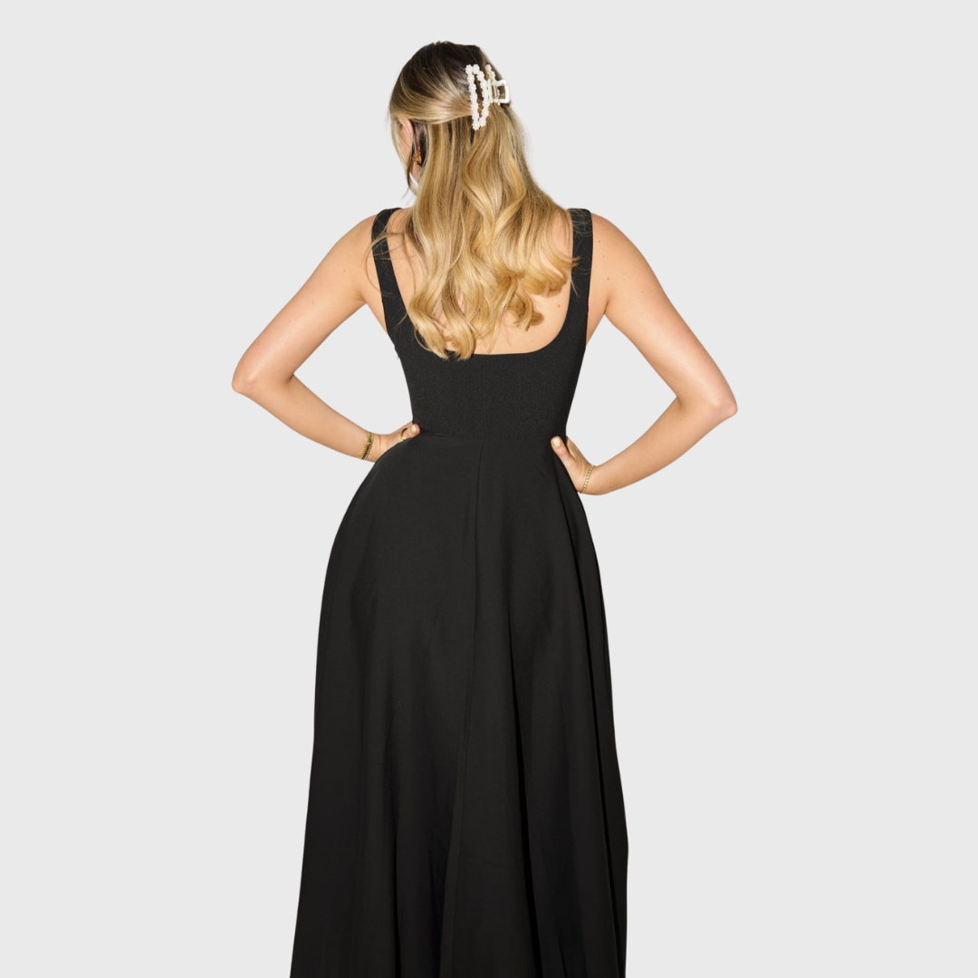 Amelia | Timeless Flowing Midi Dress