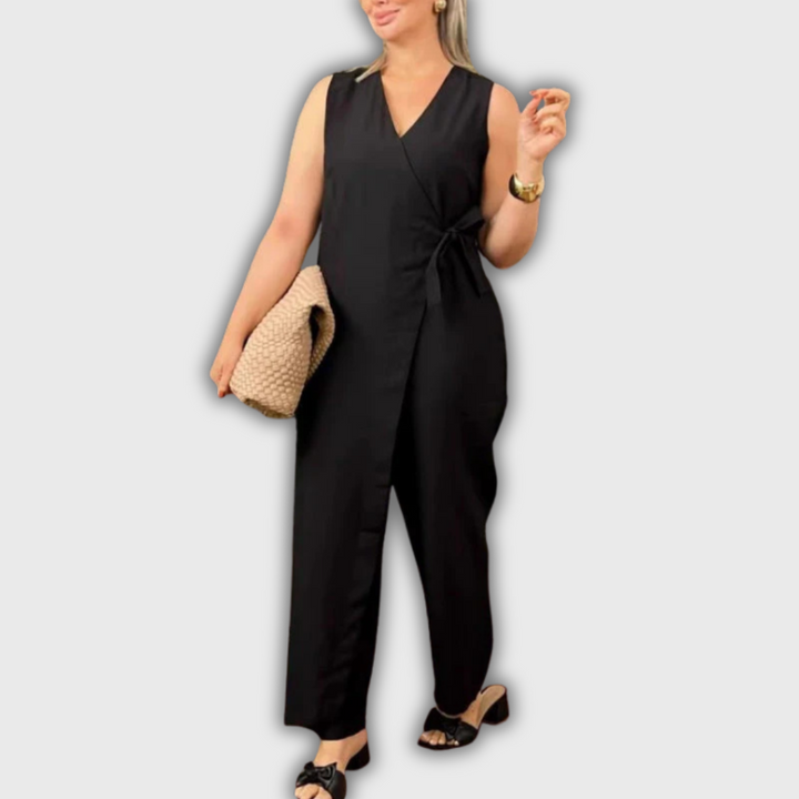 Inès - Elegant Jumpsuit with V-Neck