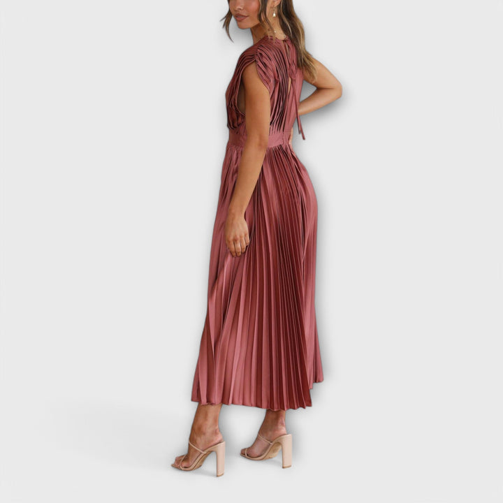 Maria - Stylish Pleated Dress