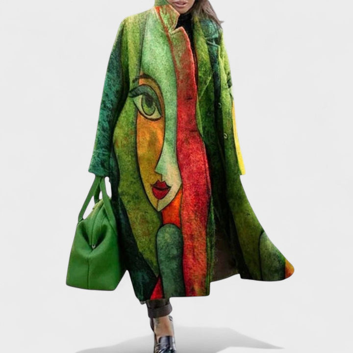 Flavia | Elegant Longline Coat