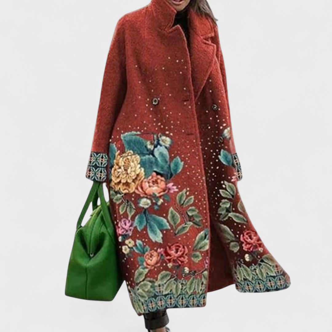 Flavia | Elegant Longline Coat