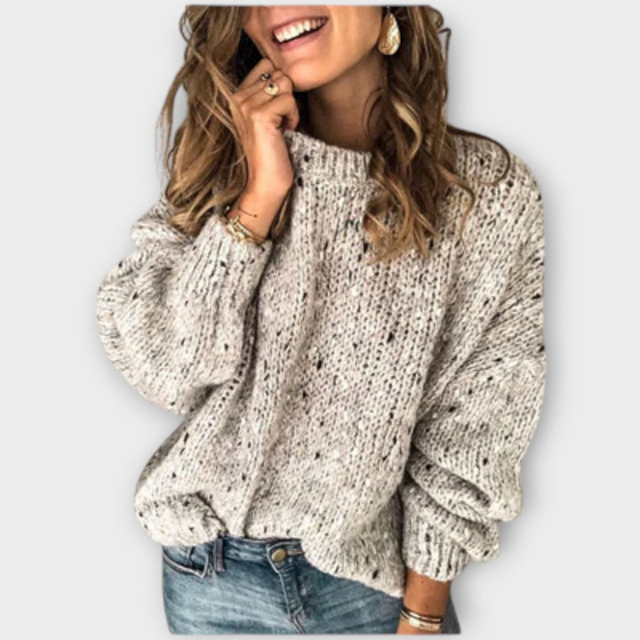 Eileen | Cosy Retro Knit Sweater
