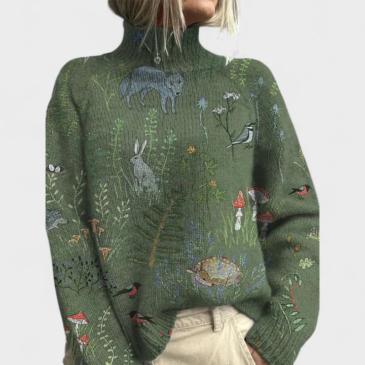 Pamela | Warmer and more elegant roll-neck jumper