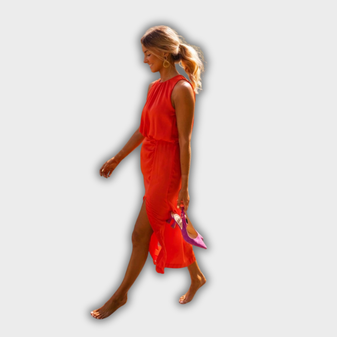 Lisa — Summer Midi Dress