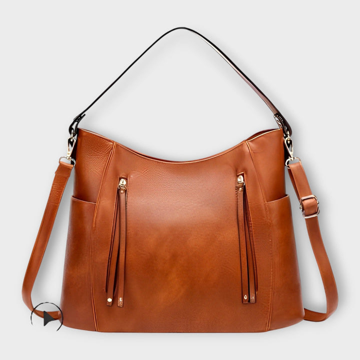 Léora. - Vintage-inspired elegant women's handbag