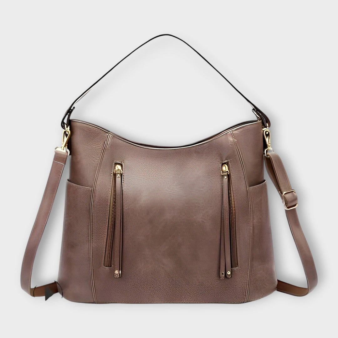 Léora. - Vintage-inspired elegant women's handbag