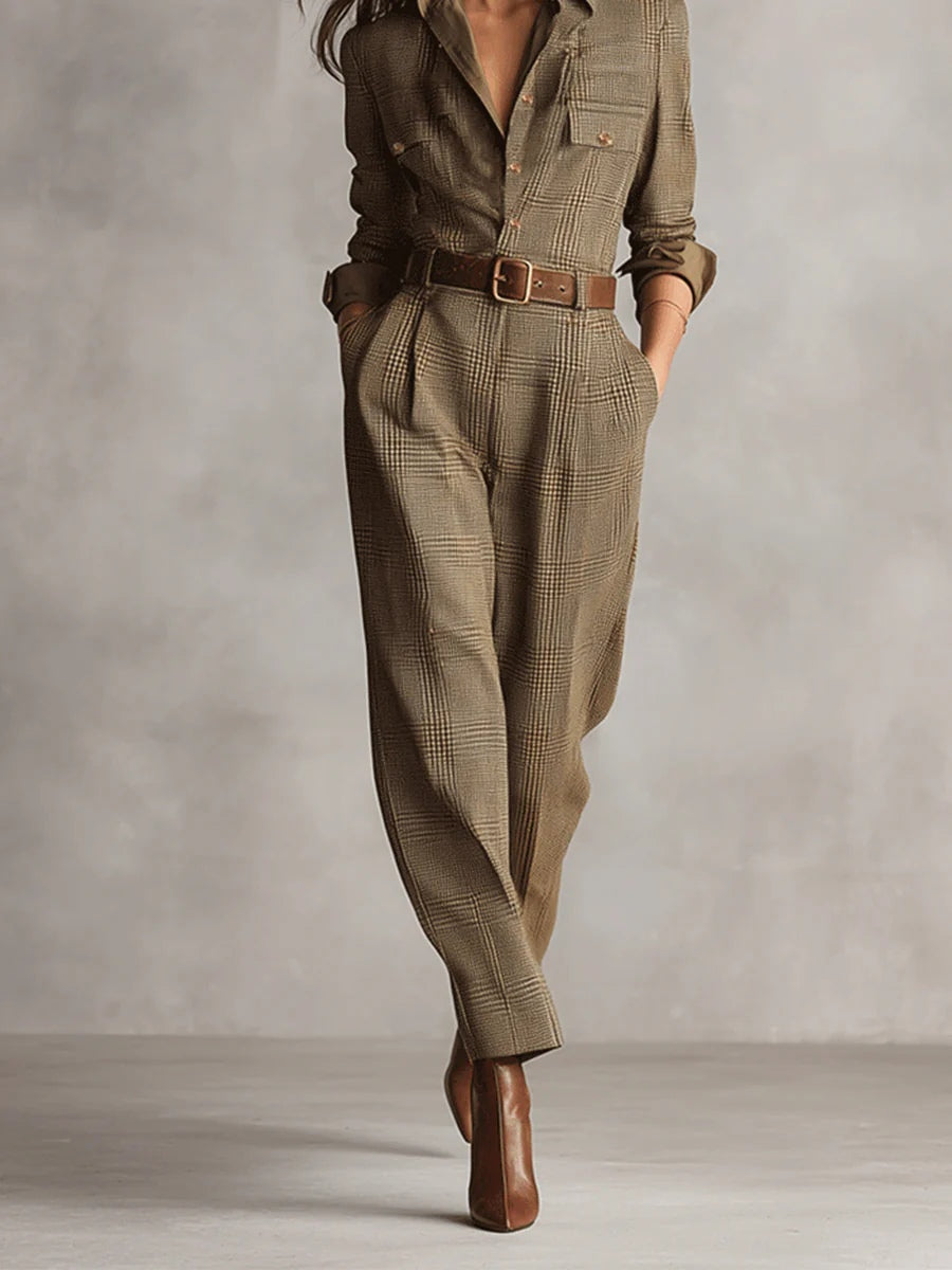 Renata - Modern Fitted Jumpsuit
