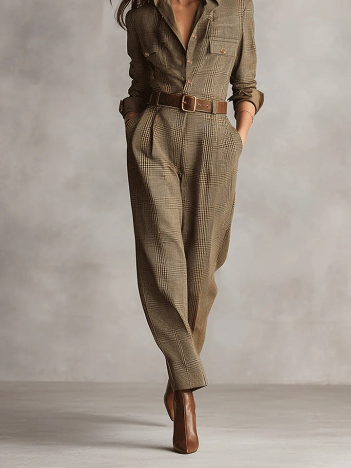 Renata - Modern Fitted Jumpsuit