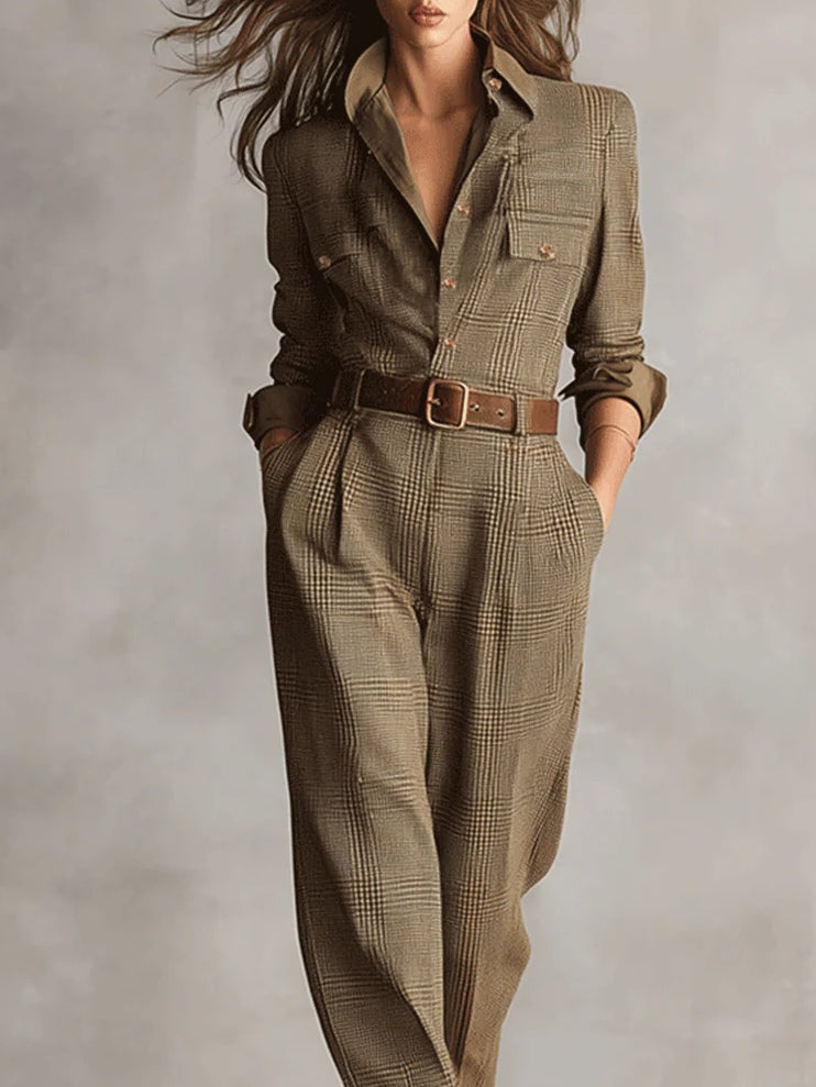 Renata - Modern Fitted Jumpsuit