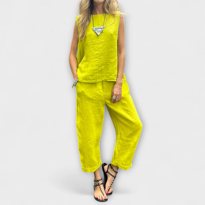 Jennifer - Comfortable Cotton-Linen Outfit