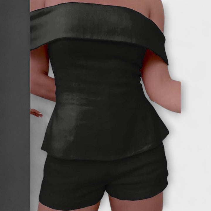 Olivia - Stylish Cotton-Linen Two-Piece Set