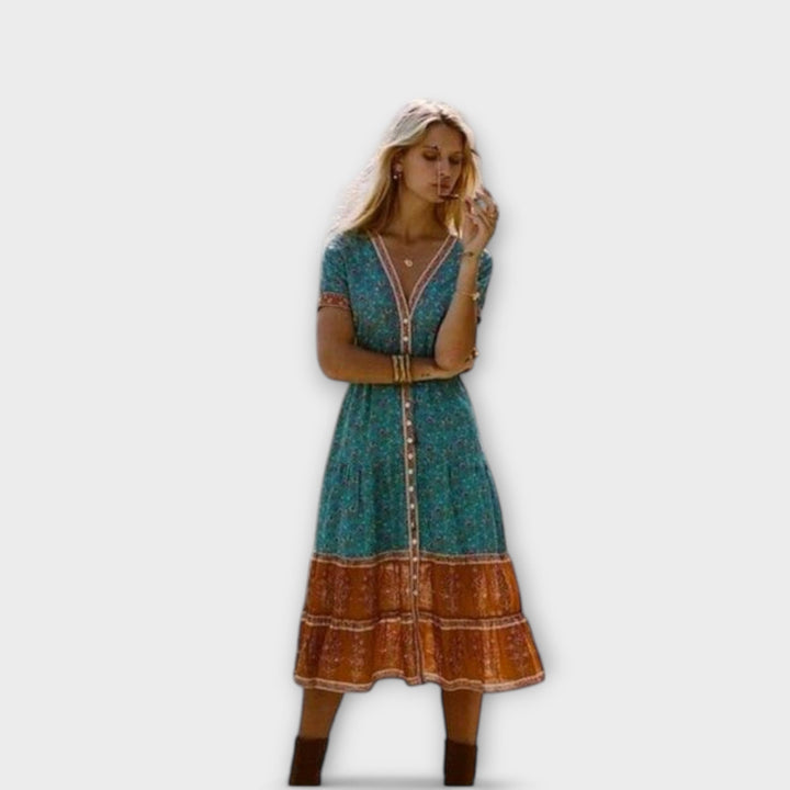 Ranya - Boho Midi Dresses