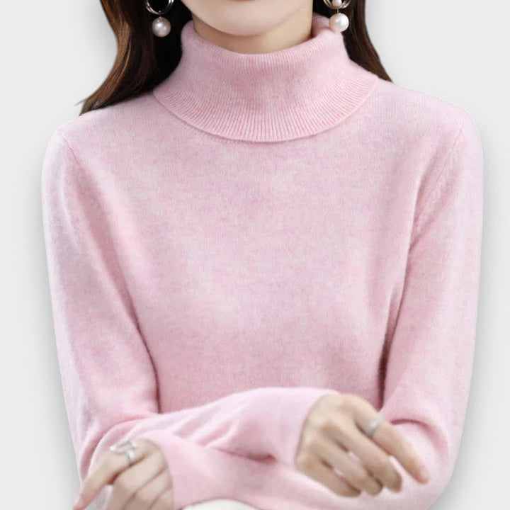 Zoey | Cashmere Roll Neck Jumper