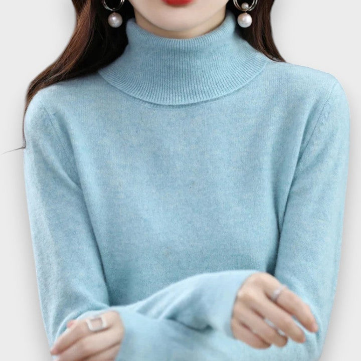 Zoey | Cashmere Roll Neck Jumper
