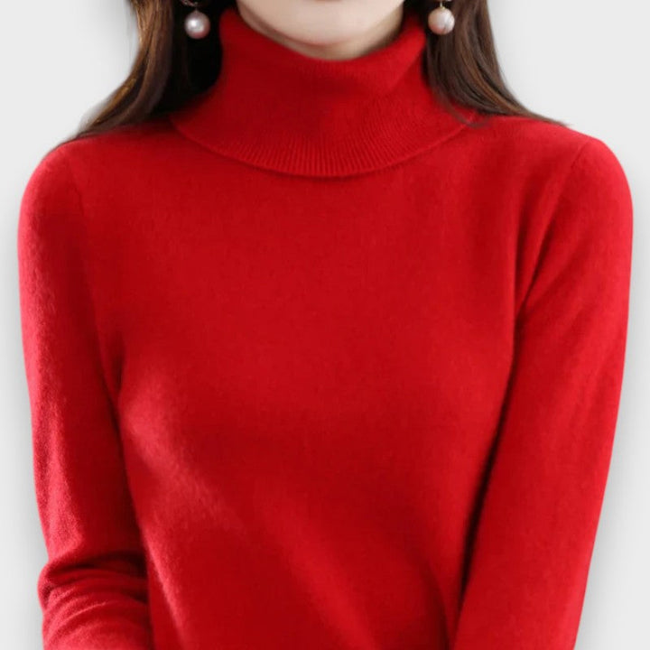 Zoey | Cashmere Roll Neck Jumper