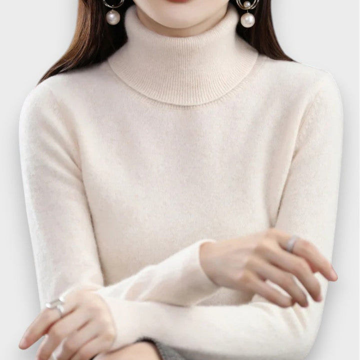 Zoey | Cashmere Roll Neck Jumper