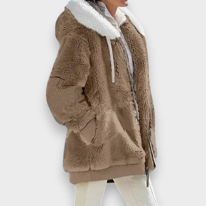 Harper | Winter Jacket with Hood and Zip
