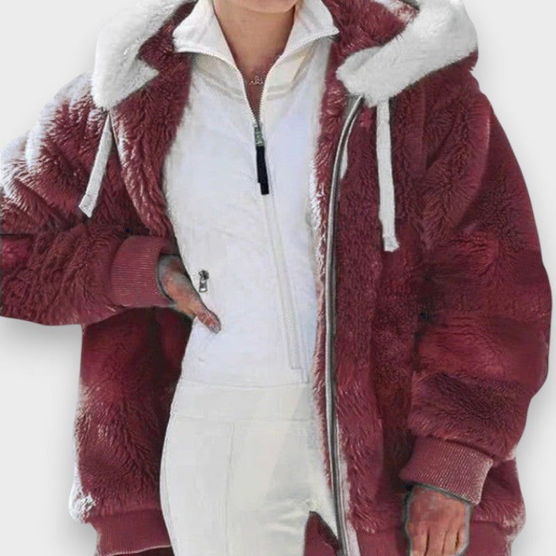 Harper | Winter Jacket with Hood and Zip