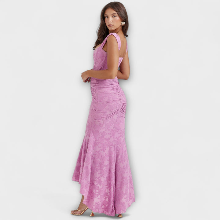 Renske - Elegant and Refined Dress with Corset