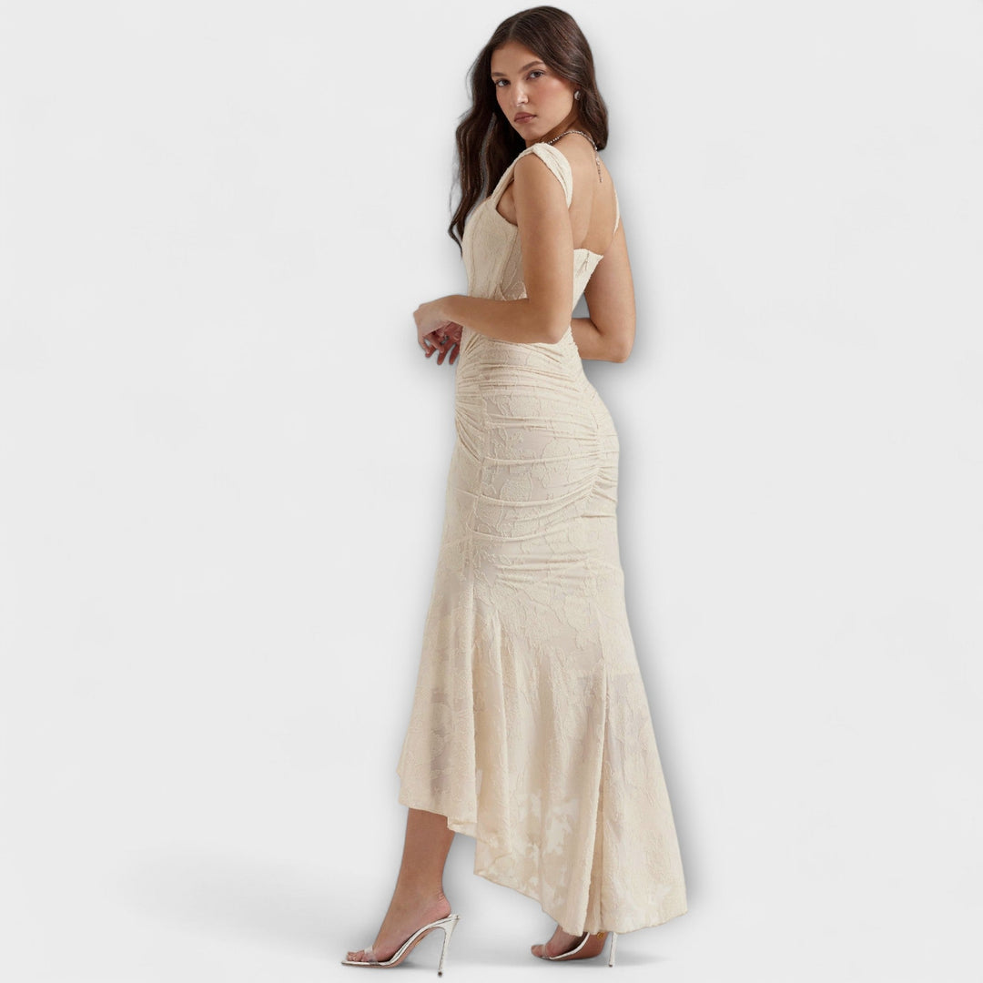 Renske - Elegant and Refined Dress with Corset