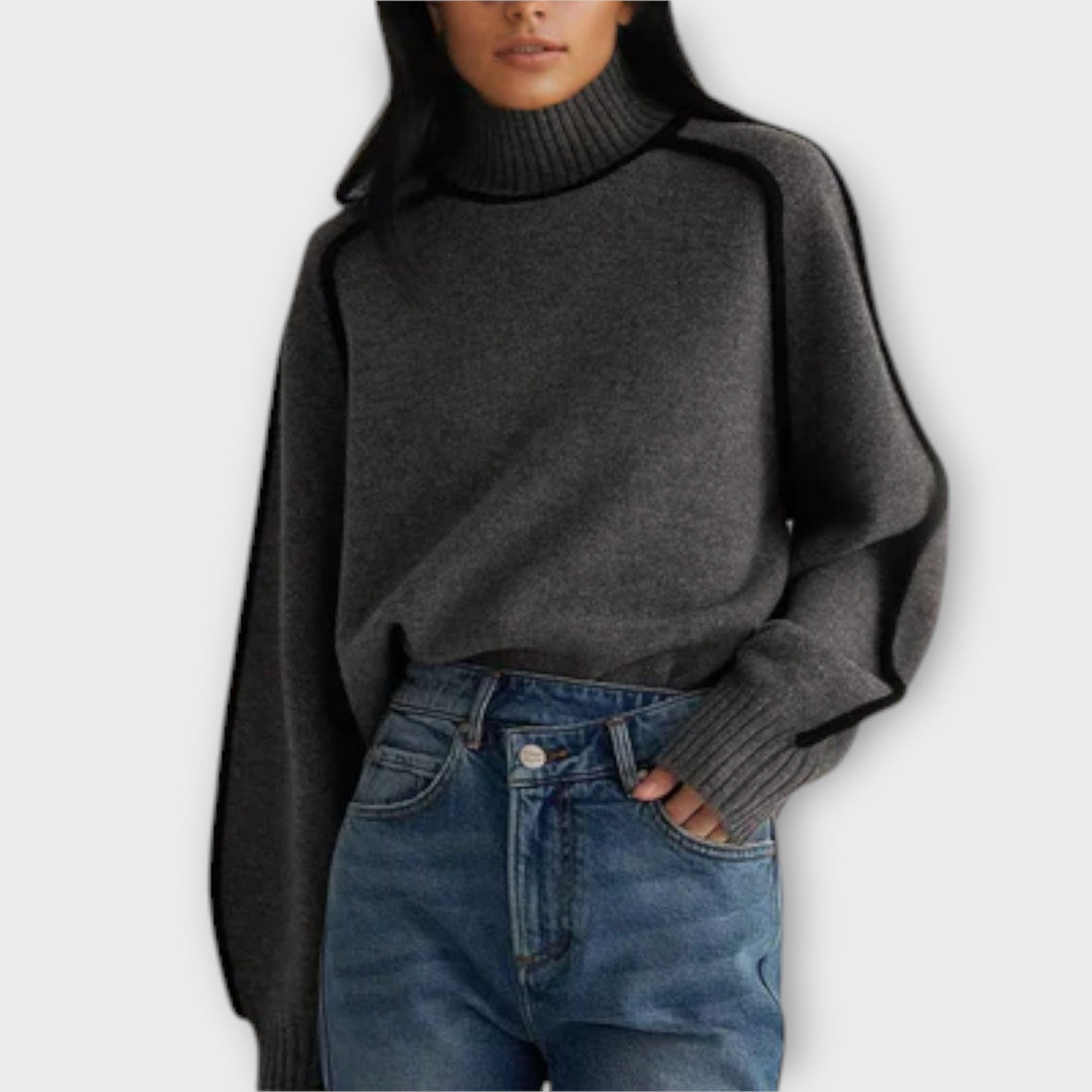Emilie - Soft & Elegant Roll Neck Jumper